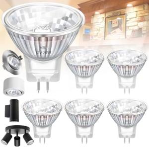 Benaton 6 Piezas Bombilla Halógena MR11 12v 20w, 35mm GU4 H…
