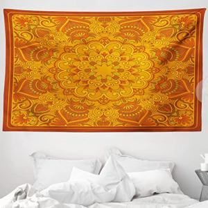 ABAKUHAUS Étnico Tapiz de Pared y Cubrecama Suave, Patrón A…