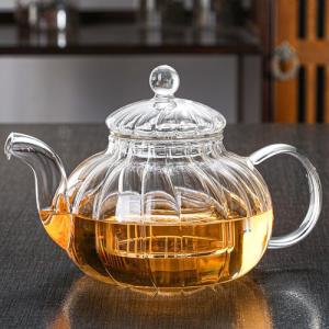 YUEMING Tetera de vidrio, Tetera y Juego de té Tetera a ray…