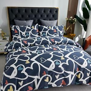 Juego Funda Nórdico Cama Cama 135 CM para edredón 3 Pieza,1…