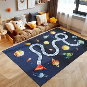 SIMPEX Alfombra Infantiles, diseño del Espacio Exterior, Al…