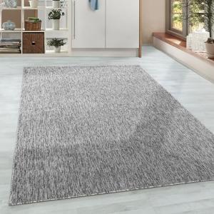 HomebyHome Alfombra Pila Corta Diseño Moteado Liso Sala de…