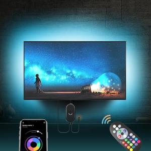 Mexllex Tira LED TV 4M, Luces Led TV RGB Luces Habitación 5…