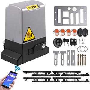 VEVOR Abridor de Puerta Corredera 1800 kg Automático 4 m co…