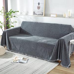 SHANNA Manta Grande para Sofá, Lavable Antideslizante Antif…