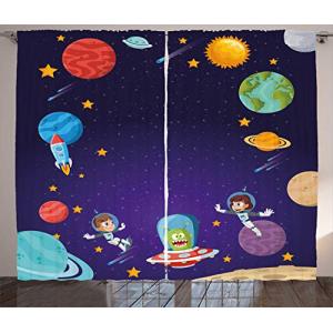 ABAKUHAUS Extraterrestre Cortinas, El Astronauta Espacio Ex…