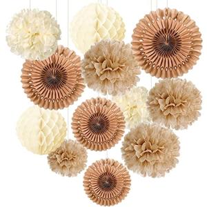 YBwanli 12 piezas pompones decoracion fiesta,decoracion bod…