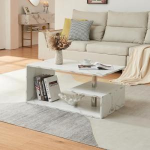 [en.casa] Mesa de Centro Haarlem En Forma Rectangular Diseñ…