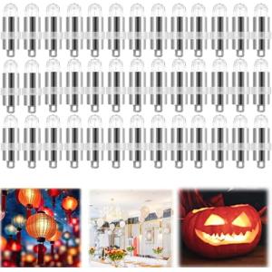 Luces para Globos LED, 40 Piezas Mini LED Bombillas Luz, Mi…