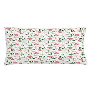 ABAKUHAUS Primavera Funda para Almohada, Flores Mariposas,…