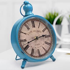 BELLE VOUS Reloj Mesa Silencioso Vintage 23 x 15 cm Reloj M…