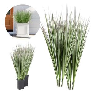 RHQFDM 12 Piezas Plantas Decorativas Verdes Artificiales de…