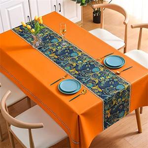 Chickwin PVC Mantel Antimanchas Rectangular Paisley Retro M…