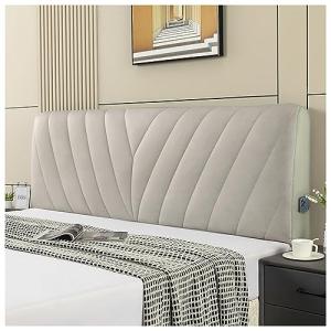 HEcSHENG Funda para cabecera de cama completa, tela tecnoló…