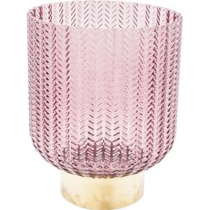 Kare Design Barfly Berry, Rosa, Cristal, soplado a Boca, He…