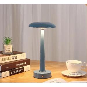 Deals Lámpara de mesa LED táctil inalámbrica (azul)