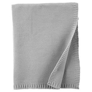 Simple Joys by Carter's Sweater Knit Blanet Manta, Gris, Ta…
