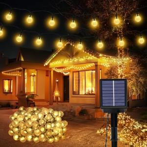 Realky Guirnaldas Luces Exterior Solar, 100 LED 8 Modos Gui…