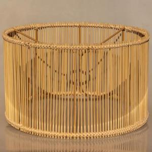 pantallas de ratán de recambio boho para lámparas de pie lá…