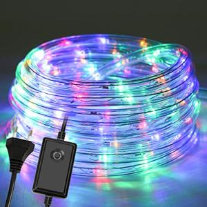 Ansobea 20M Tubo de LED, 220V LED Navidad, Impermeable Luce…