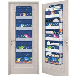 Clastyle Organizador Colgante Puerta Animal Marinos Azul co…