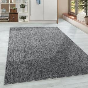 HomebyHome Alfombra Pila Corta Diseño Moteado Liso Sala de…