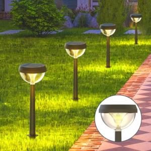 Linkind Luces Solares Exterior Jardin, Baliza Solar con 200…