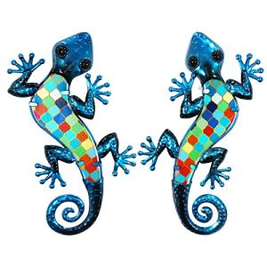 BY SIGRIS Signes Grimalt Adorno Pared Lagartija 2U Azul de…