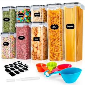 JUPPLIES Botes Cocina Almacenaje 8 Piezas - Recipientes Her…