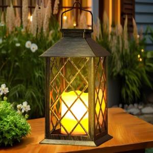 Yowin Farolillos Solares Exterior Grande Lampara Jardin con…