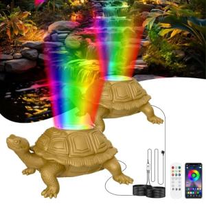 OSREE Luces Estanque IP68 Impermeables, 6W Luz Sumergible E…