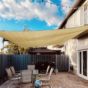 Dripex Toldo Vela Rectangular 5x7 m, Vela de Sombra Imperme…