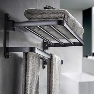Cheerhom Toalleros de Baño,Toallero Pared 2 Niveles Colgado…