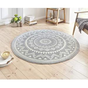 Hanse Home Valencia Alfombra Redonda – Alfombra de Pelo Cor…