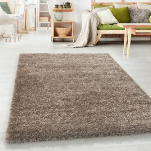 HomebyHome Alfombra Pila Corta Diseño Liso Sala de Estar Hi…