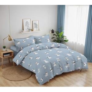 Juego de Funda Nórdica 3 Piezas Cama 90 Microfibra Suave Tr…