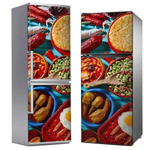 MEGADECOR Vinilo Adhesivo Decorativo para Nevera, Especial…