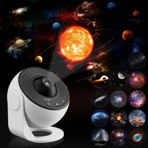 CUTEEEE Proyector de estrellas con 13 películas HD, Luna, S…