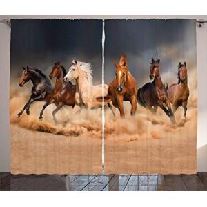 ABAKUHAUS Caballo Cortinas, Equinos temáticos Animales, Sal…