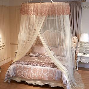 XRPOUXMTE Dosel de Cama, mosquitero con cúpula de Encaje pa…