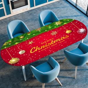 Chickwin Mantel Antimanchas Ovalado, Mantel de Mesa Diseño…