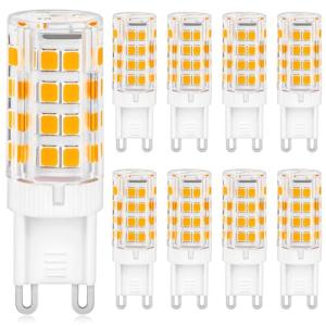 YIIFELL Bombilla LED G9 5W, Blanco Cálido 3000K, 500LM Equi…