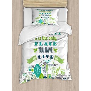 ABAKUHAUS Aptitud Funda Nórdica, Frase Vida Positiva, Decor…