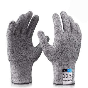 Grebarley Guantes Anticorte,Guantes de Cocina Seguridad Niv…