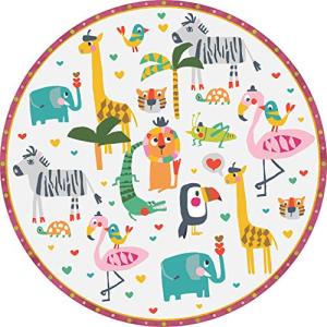 Vilber Kids, Alfombra Vinilo Infantil. Selva Color 10. Diám…