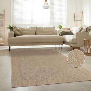 Paco Home Alfombra de Yute para Interior y Exterior - Natur…