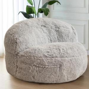 BYBYME Puf gigante, puf de gran tamaño para adultos y niños…