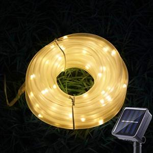 Sunboia Solar Cadena de Luces,50LED Manguera Iluminación,Tu…