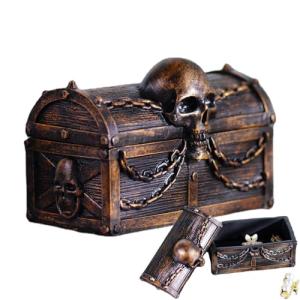 Pirate Cofre - Joyero de tesoros antiguos para niños y adul…