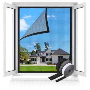 MLEJU Mosquitera para Ventanas,120x130cm,Versión Mejorada c…